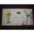 rubber full printing bar mats, sublimation printing absorbtion beer mats